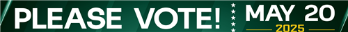 Please Vote banner